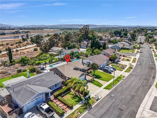 1232 Palos Verde Dr, Corona, CA 92878 - aerial view of residential area with a mountain backdrop
