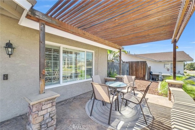 1232 Palos Verde Dr, Corona, CA 92878 - view of patio with outdoor dining space