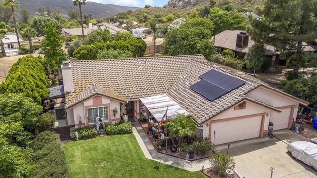 16110 Oak Springs Dr, Ramona, CA 92065 - view of subject property with a mountain backdrop