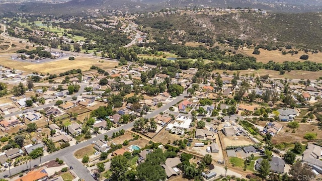 16110 Oak Springs Dr, Ramona, CA 92065 - aerial view of property's location featuring nearby suburban area