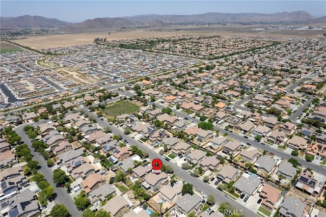 4735 Cassiope Ct, Hemet, CA 92545 - aerial view of property's location featuring mountains