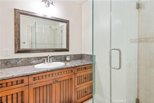 6966 Crest Rd, Rancho Palos Verdes, CA 90275 - bathroom featuring a stall shower and vanity