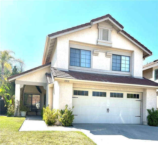 3931 Cottonwood Grove Trl, Calabasas, CA 91301 - view of front of property with stucco siding and a garage