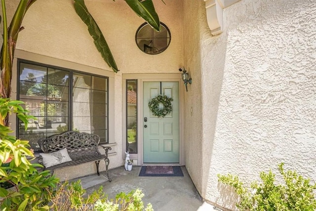 3931 Cottonwood Grove Trl, Calabasas, CA 91301 - view of exterior entry featuring stucco siding