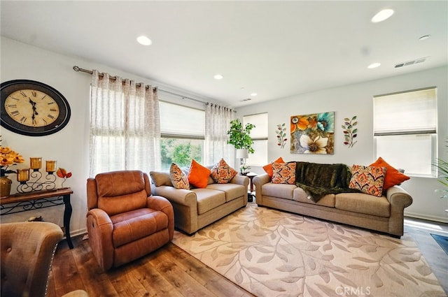 5073 S Mccleve Way W, Ontario, CA 91762 - living room with wood finished floors and recessed lighting