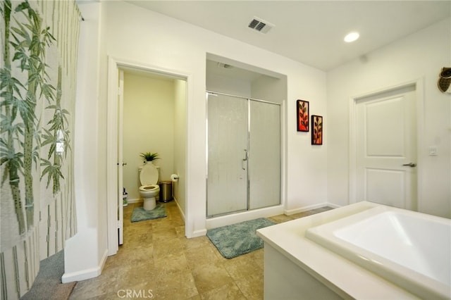 5073 S Mccleve Way W, Ontario, CA 91762 - full bath featuring a shower stall and recessed lighting