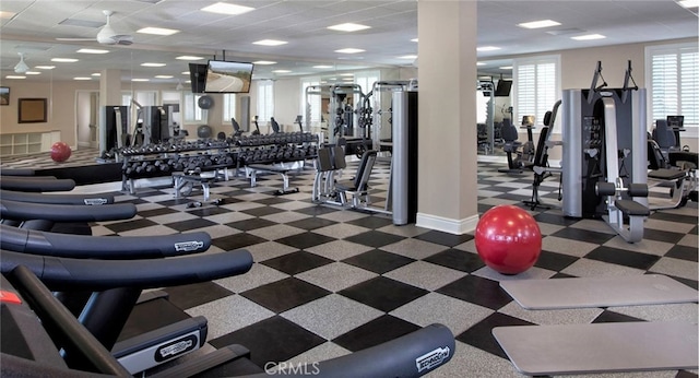 5073 S Mccleve Way W, Ontario, CA 91762 - gym with carpet flooring