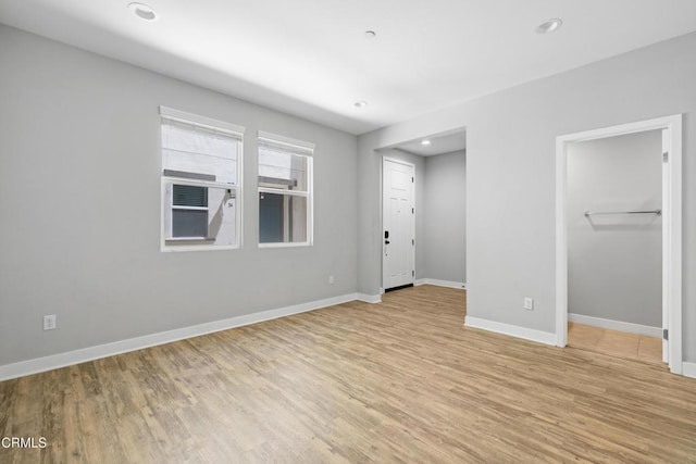 623 W Foothill Blvd Unit 43, Glendora, CA 91741 - empty room featuring wood finished floors and recessed lighting