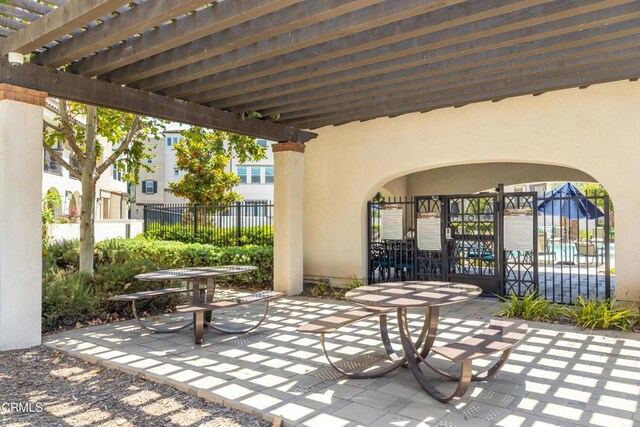 623 W Foothill Blvd Unit 43, Glendora, CA 91741 - view of patio / terrace featuring a gate