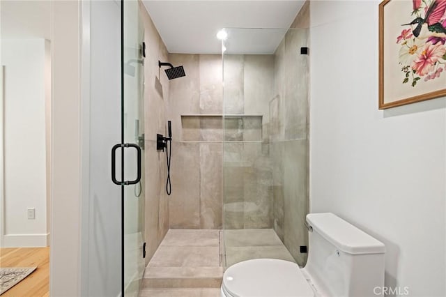 8840 Valjean Ave, North Hills, CA 91343 - bathroom with toilet and a shower stall