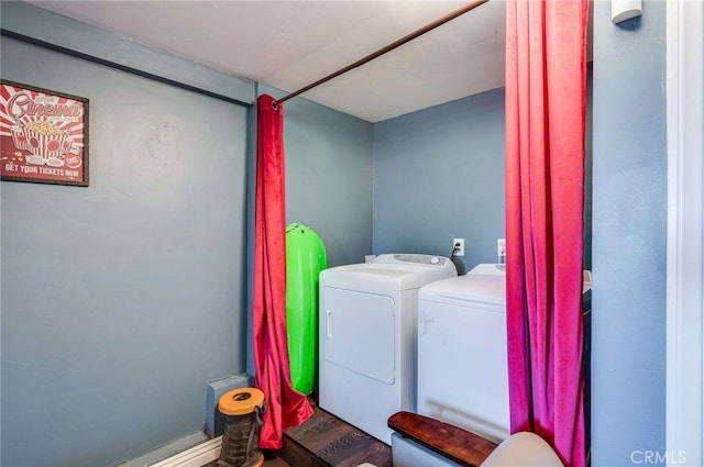 25389 Oak Glen Rd, Twin Peaks, CA 92391 - washroom featuring washing machine and dryer