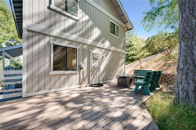 25389 Oak Glen Rd, Twin Peaks, CA 92391 - view of deck