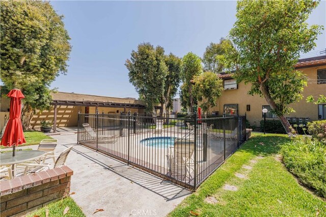 1806 N Fairview St Unit J, Santa Ana, CA 92706 - view of pool with a patio and a pool
