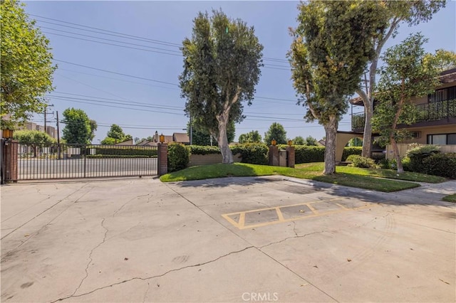 1806 N Fairview St Unit J, Santa Ana, CA 92706 - view of street featuring a gate