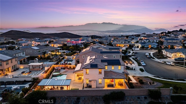 16671 Zest Ct, Riverside, CA 92503 - aerial view of residential area with mountains