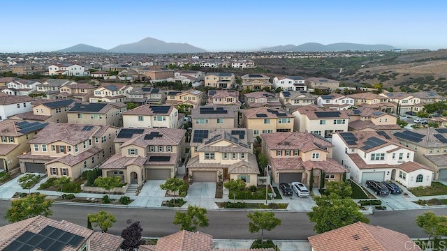 1837 Ashley Ave, Chula Vista, CA 91913 - aerial perspective of suburban area featuring a mountain backdrop