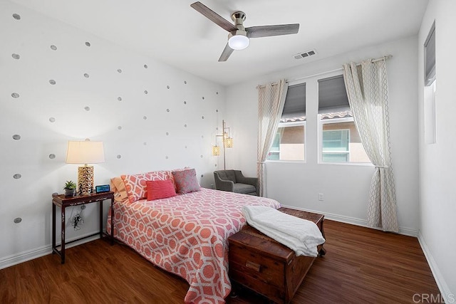 1837 Ashley Ave, Chula Vista, CA 91913 - bedroom with wood finished floors and a ceiling fan