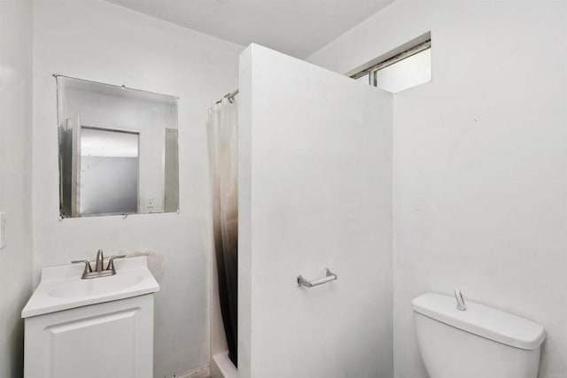 2045 W Clover Ave, Anaheim, CA 92801 - full bathroom with vanity and a shower with shower curtain