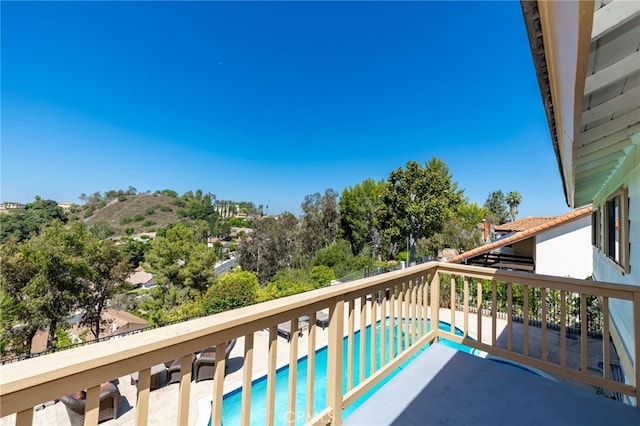 22074 Cedardale Dr, Diamond Bar, CA 91765 - balcony with view of pool