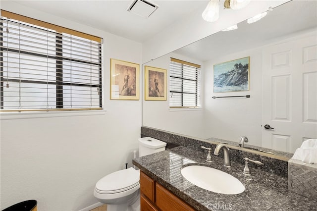 22074 Cedardale Dr, Diamond Bar, CA 91765 - bathroom with vanity and toilet
