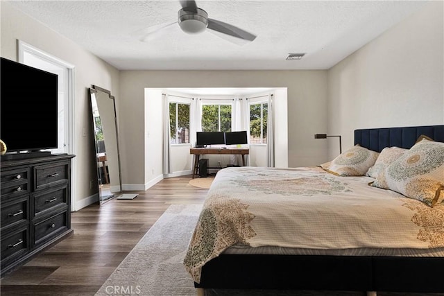 10325 Sheep Creek Rd, Phelan, CA 92371 - bedroom featuring wood finished floors and ceiling fan