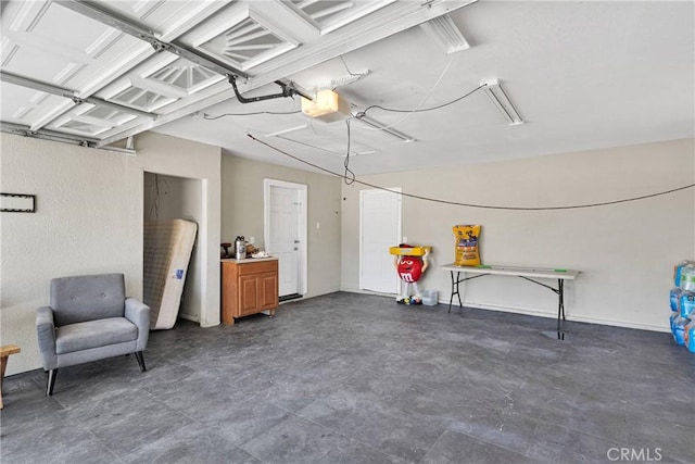 10325 Sheep Creek Rd, Phelan, CA 92371 - garage with a garage door opener