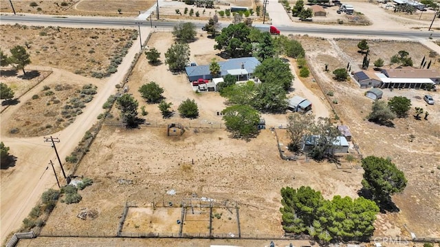 10325 Sheep Creek Rd, Phelan, CA 92371 - aerial view of property's location featuring a desert landscape and rural landscape