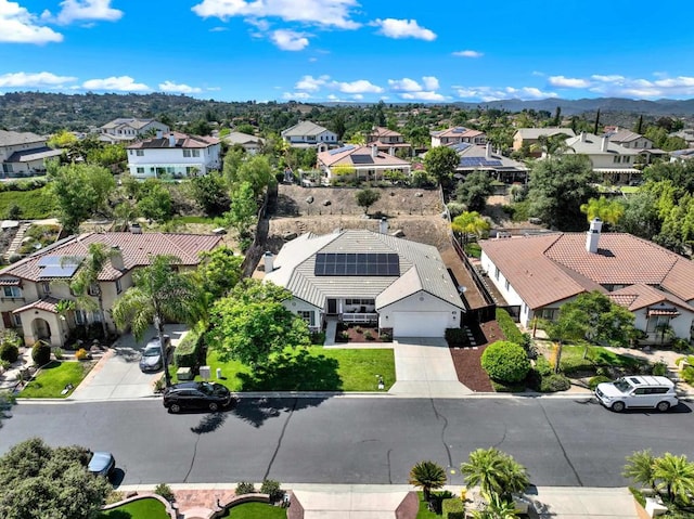 10576 Pinion Trl, Escondido, CA 92026 - aerial perspective of suburban area featuring a mountainous background