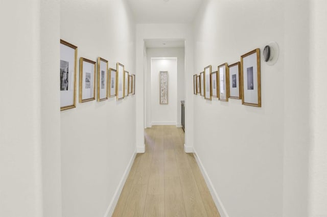 10576 Pinion Trl, Escondido, CA 92026 - corridor with light wood-style floors and baseboards