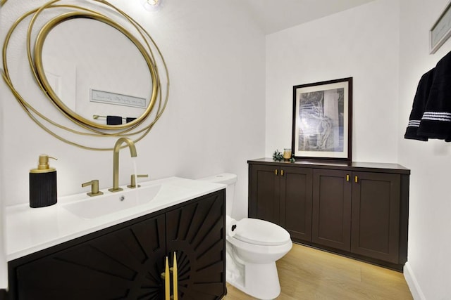10576 Pinion Trl, Escondido, CA 92026 - bathroom featuring vanity and wood finished floors