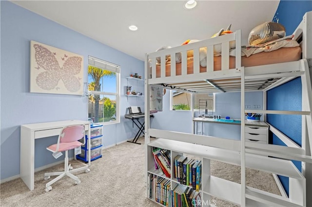 28238 Alton Way, Castaic, CA 91384 - carpeted bedroom featuring recessed lighting and baseboards