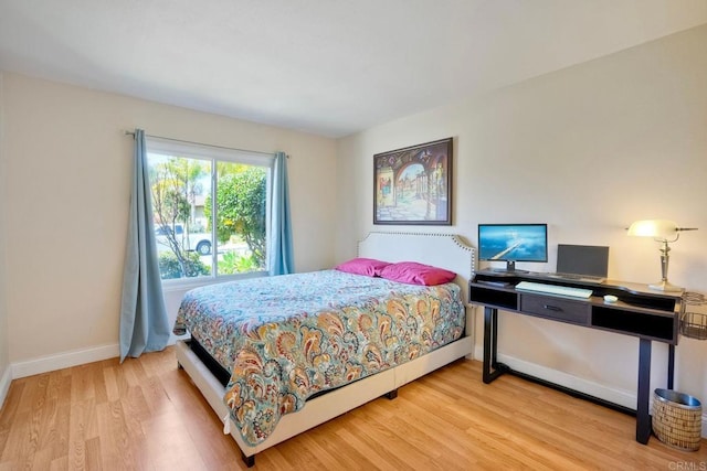 826 Laurelwood Ct, San Marcos, CA 92069 - bedroom with light wood-style floors and baseboards