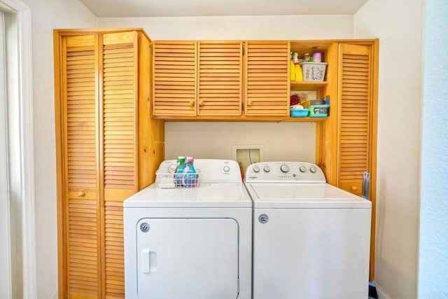 826 Laurelwood Ct, San Marcos, CA 92069 - laundry area featuring washer and dryer and cabinet space