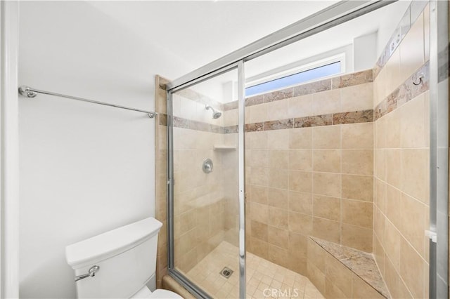 18701 Paseo Cortez, Irvine, CA 92603 - bathroom featuring toilet and a shower stall
