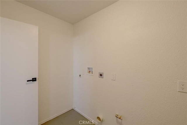 27825 Beryl Rd, Barstow, CA 92311 - washroom featuring gas dryer hookup, hookup for an electric dryer, and hookup for a washing machine