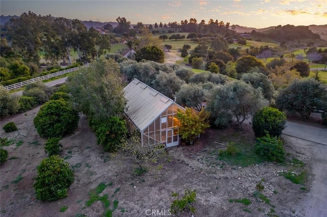 1505 Tiffany Ranch Rd, Arroyo Grande, CA 93420 - aerial view at dusk