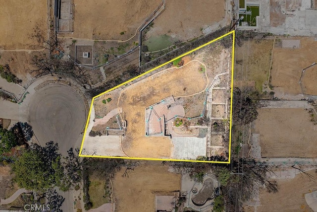 15475 Albright St, Pacific Palisades, CA 90272 - aerial map of property and surrounding area featuring property boundaries highlighted