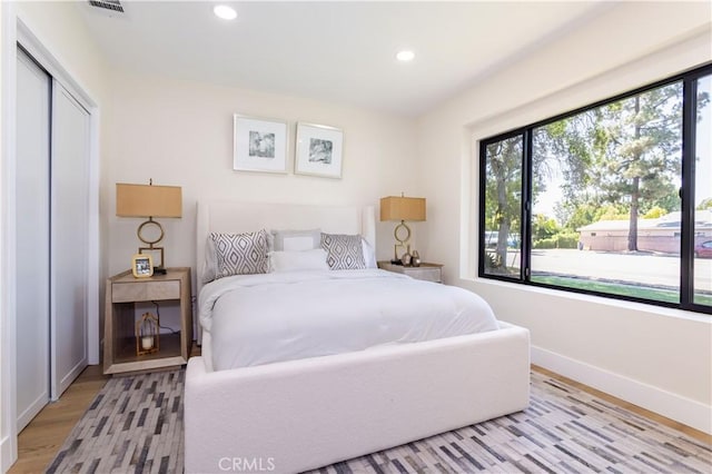 20611 Devonshire St, Chatsworth, CA 91311 - bedroom with recessed lighting and light wood-type flooring
