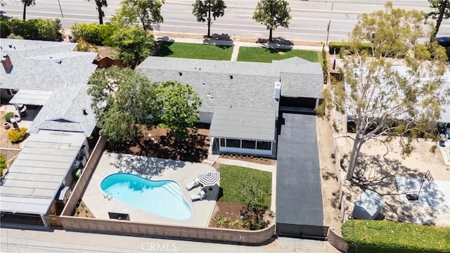 20611 Devonshire St, Chatsworth, CA 91311 - view of subject property featuring a pool
