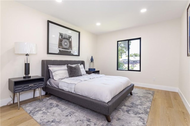 20611 Devonshire St, Chatsworth, CA 91311 - bedroom featuring wood finished floors and recessed lighting