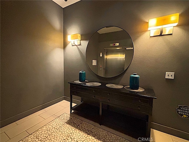 612 E Carson St Unit 303, Carson, CA 90745 - bathroom with vanity and tile patterned flooring
