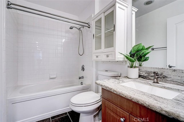 5410 W 149th Pl Unit 12, Hawthorne, CA 90250 - full bath featuring vanity, shower / bath combination, and tile patterned floors