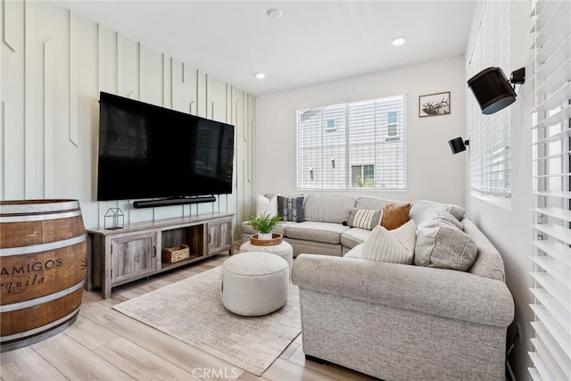 10 Wisteria St, Rancho Mission Viejo, CA 92694 - living area with light wood-style floors and recessed lighting