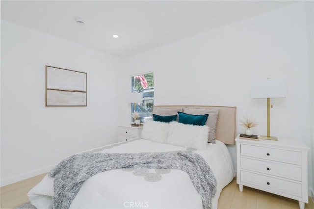 200 N Alberta Pl, Fullerton, CA 92833 - bedroom with light wood-style flooring and recessed lighting
