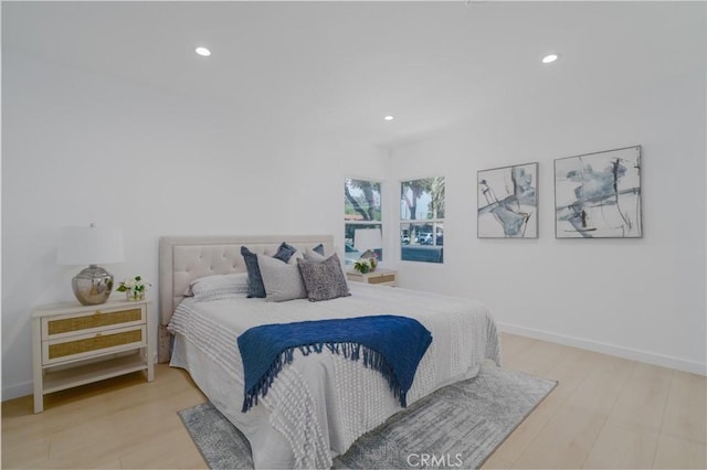 200 N Alberta Pl, Fullerton, CA 92833 - bedroom featuring recessed lighting and wood finished floors