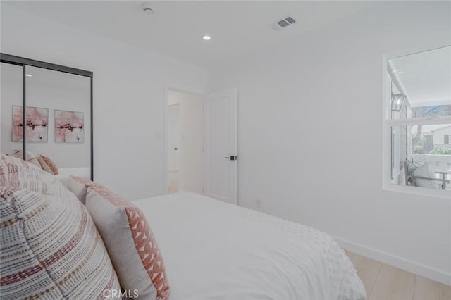 200 N Alberta Pl, Fullerton, CA 92833 - bedroom featuring light wood-style flooring and recessed lighting