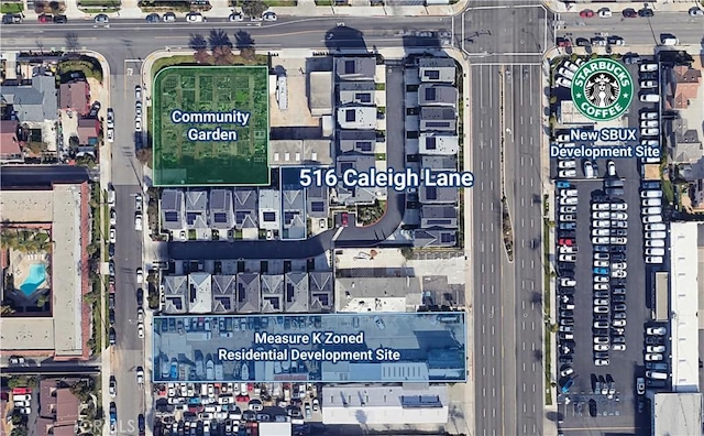 516 Caleigh Ln, Costa Mesa, CA 92627 - aerial view of property's location