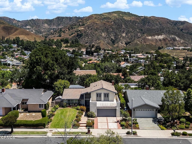 18845 Braemore Rd, Porter Ranch, CA 91326 - view of mountain background featuring nearby suburban area