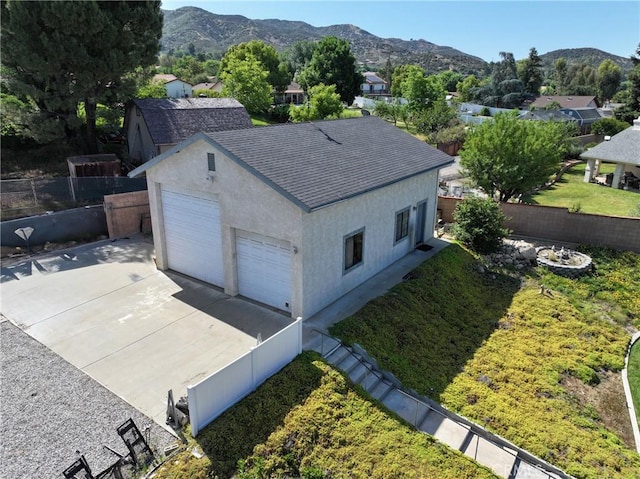 35632 Avocado St, Yucaipa, CA 92399 - view from above of property with mountains