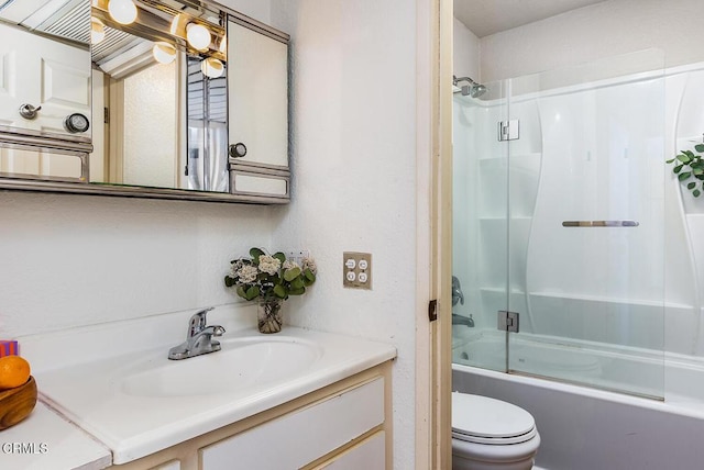 377 W California Ave, Glendale, CA 91203 - full bathroom with vanity and shower / bath combination with glass door